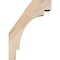 Ekena Millwork 5 1/2"W x 10"D x 14"H Merced Smooth Knee Brace, Douglas Fir BRC06X10X14MRC00SDF - alternate 3